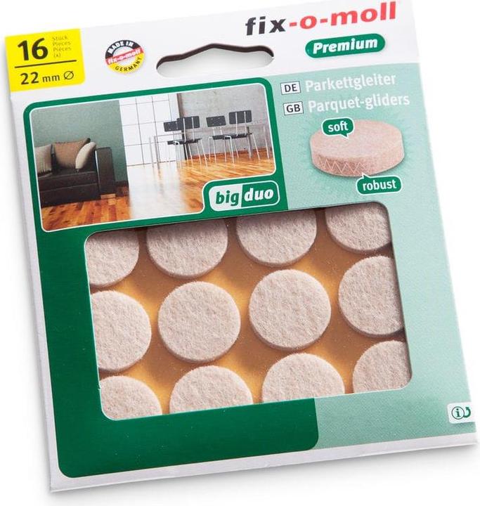 Interio Cover (Parquet floor gliders, 16 Piece)