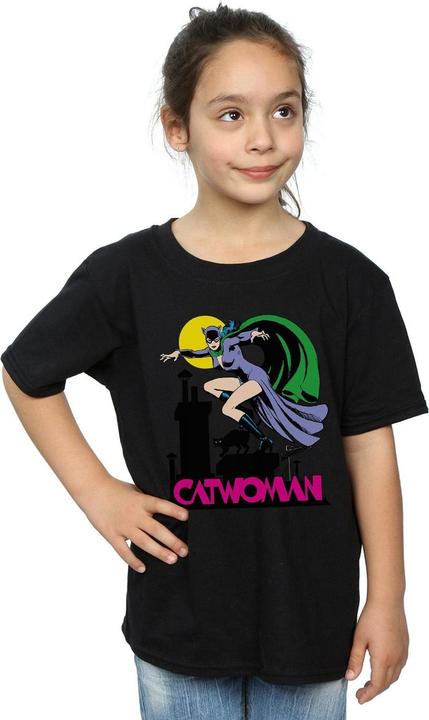 Immagine prodotto Catwoman Text Logo Maglietta Ragazze (116)