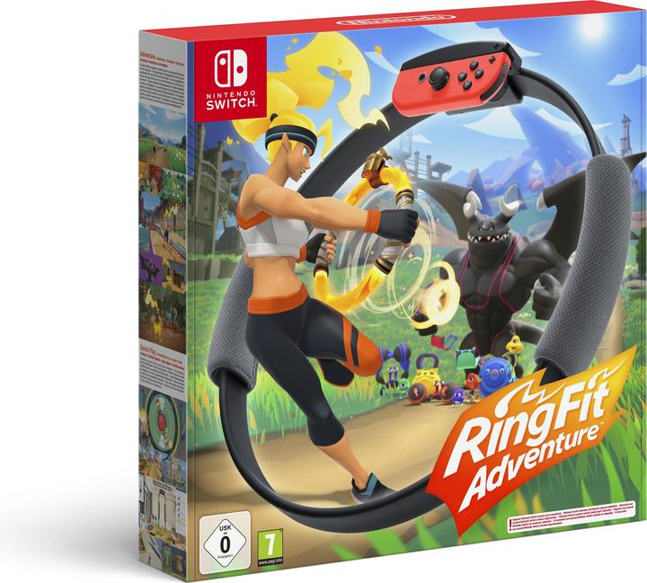 Actual product image Nintendo Ring Fit Adventure (Switch, Multilingual)