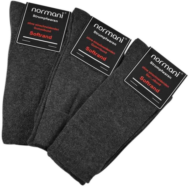 Actual product image Normani 6 pairs of comfort socks with soft edge (pack of 6, 35 - 38)