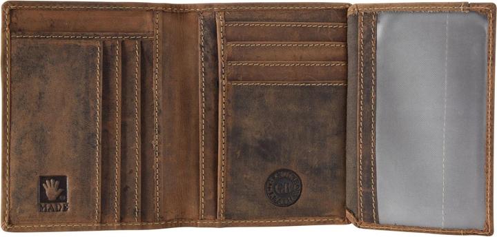 Actual product image Greenburry Vintage credit card holder leather 9 cm