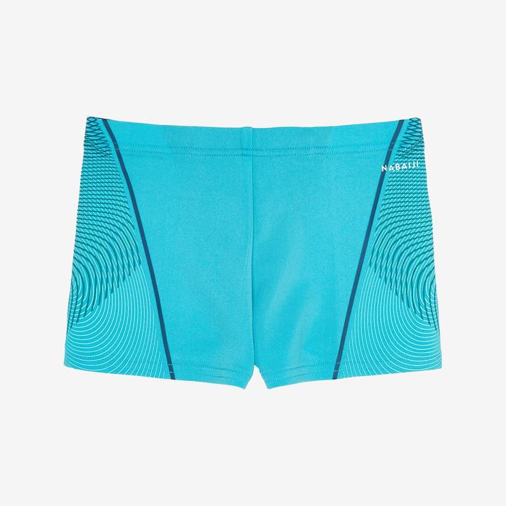 Produktbild Nabaiji Badehose Boxer Jungen - 500 Fitib Anoi türkis (14, 15, 16)