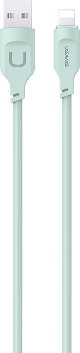Produktbild Usams Kabel lightning Fast Charging 2,4A Lithe Series 1,2m zielonygreen SJ565USB (1.20 m, USB 3.0)