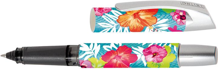 Produktbild Online Rollerball Campus II 0.7mm 61164/3D Tropical Flower, blau (Multicolor)