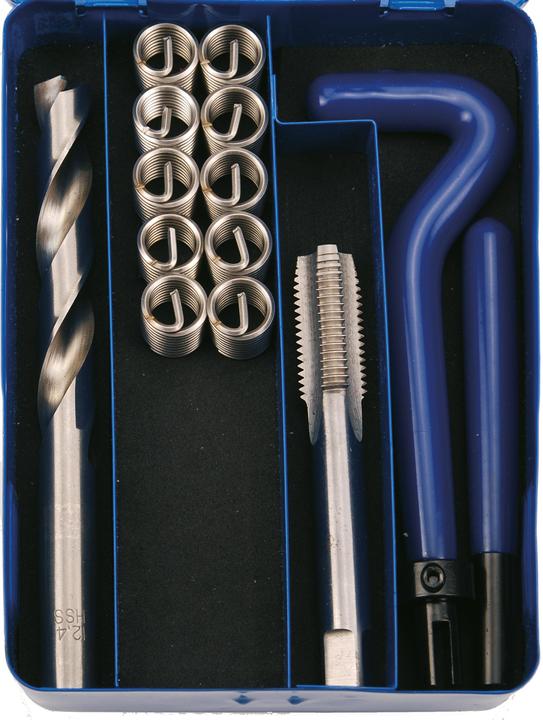 Produktbild BGS Gewinde-Reparatursatz M14 x 1,25 mm 14-tlg.