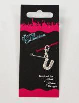 Kögler Party Collection, Buchstabenanhänger U, 3,5cm