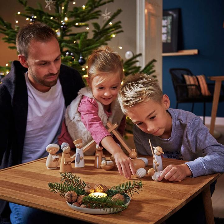 Actual product image Haba Christmas crib