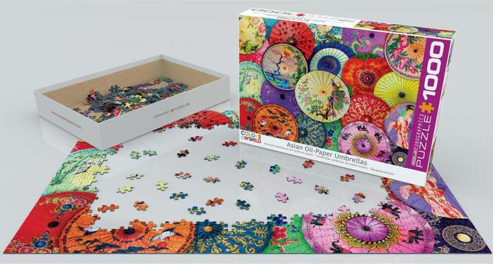 Actual product image Eurographics Asian oil paper umbrellas (1000 pieces)