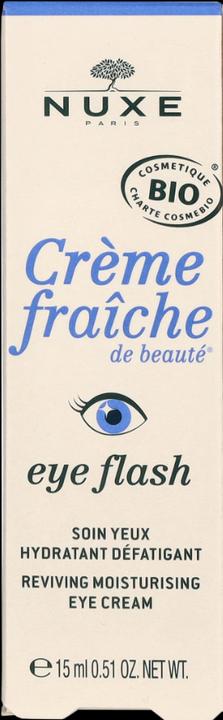 Produktbild Nuxe Creme Fraiche De Beauté Eye Flash Bio 15 ml (Crème, 15 ml, Tag)