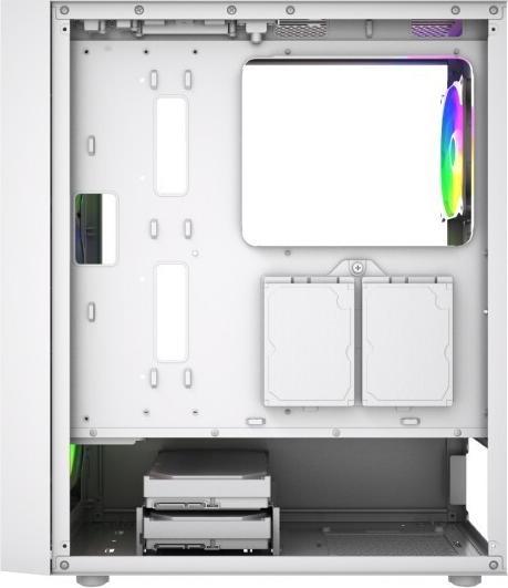 Actual product image Gembird PC case Midi Tower Fornax 4300 ATX white (ATX)