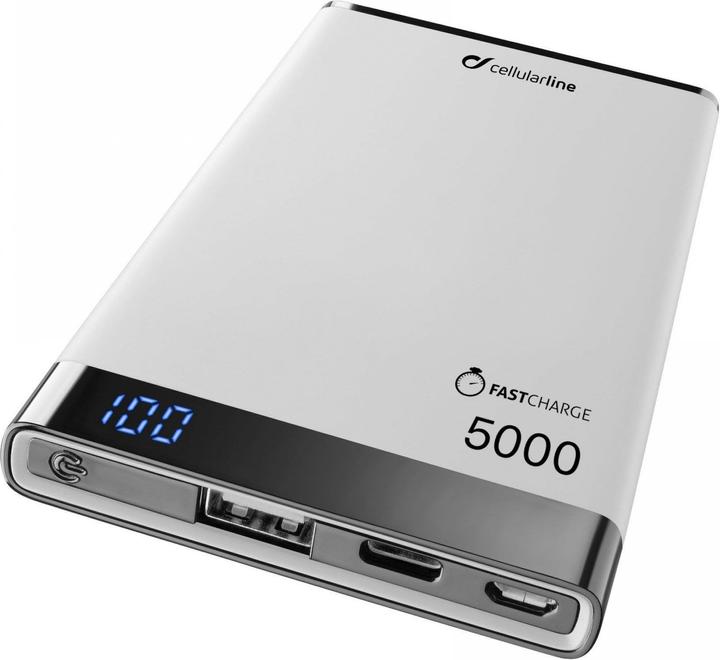 Image du produit Cellularline Freepower Manta S (5000 mAh, 10 W, 18.50 Wh)