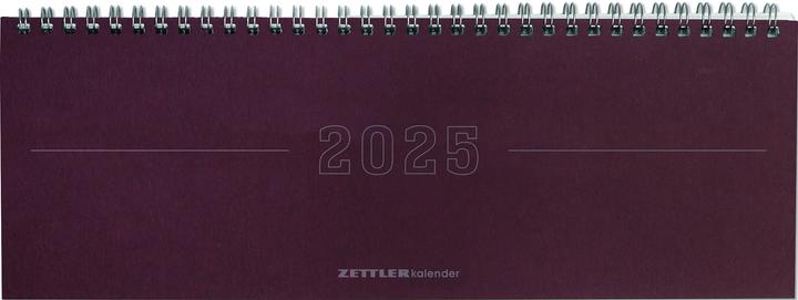 Image du produit Calendrier de bureau Papyrus 2025 rouge, 29,7x10,5cm, calendrier de bureau avec 112 pages (297 x 105 mm, Couverture rigide, Allemand)