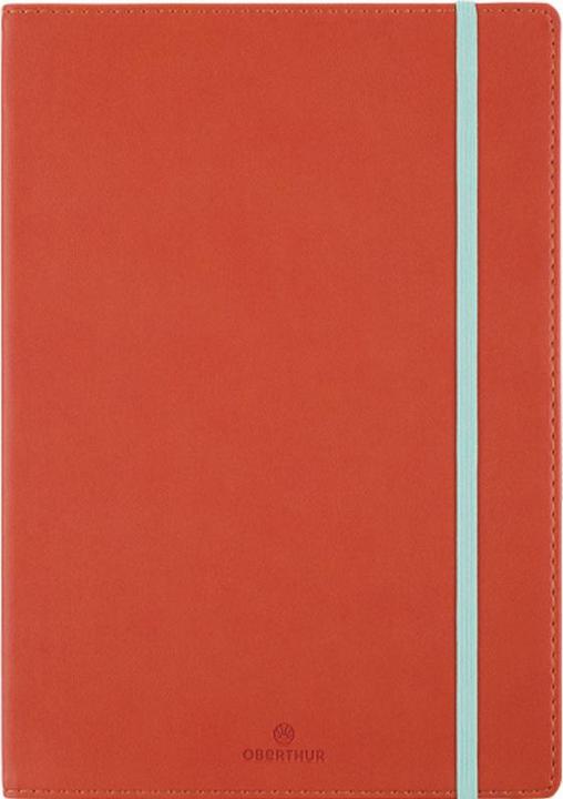 Produktbild Oberthur Notizbuch A5 Carmen Corail - 200 Seiten - weisse Seiten (A5)