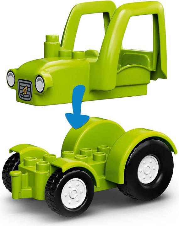 Produktbild LEGO Scheune, Traktor und Tierpflege (10952)