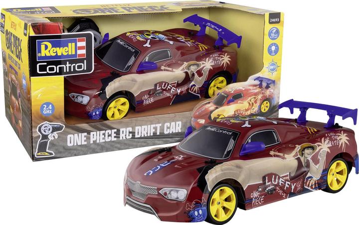 Actual product image Revell RC Anime Itasha Drift Car One Piece