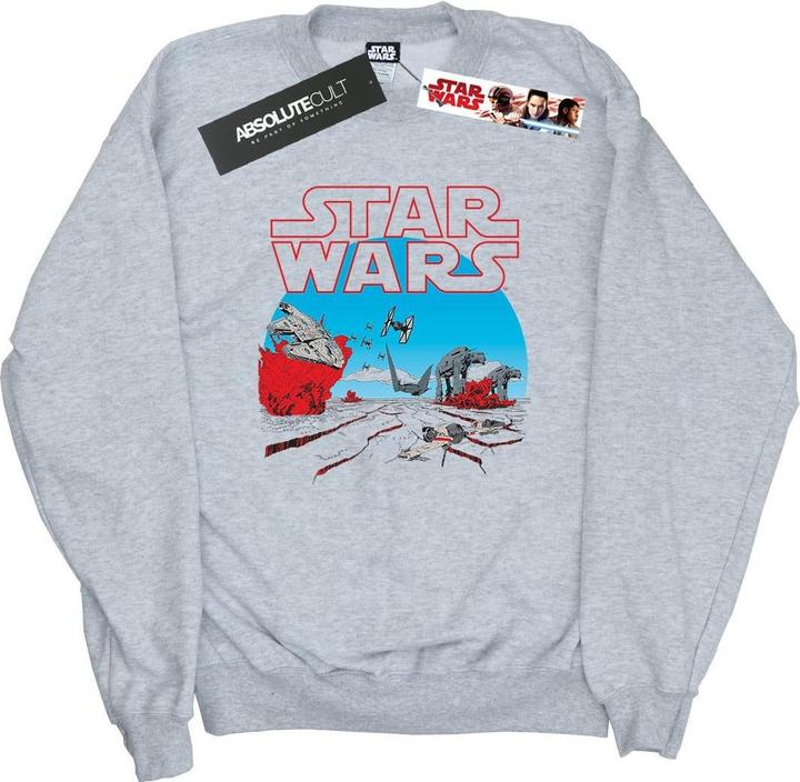 Produktbild Star Wars The Last Jedi Action Scene Sweatshirt (XXL)