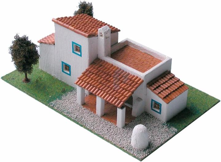 Actual product image Block Cuit. 3D Ceramic Model Kit - Traditional Ibiza House (26 x 10 x 22 cm)