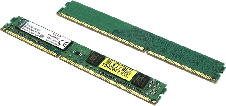 Actual product image Kingston ValueRAM (2 x 4GB, 1600 MHz, DDR3-RAM, DIMM)