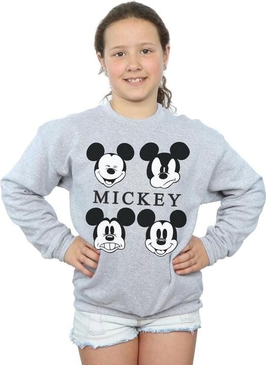 Produktbild Disney Mickey Mouse Four Heads Sweatshirt Mädchen (140, 146)