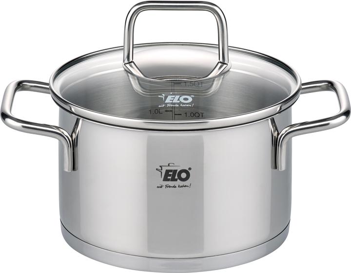 Immagine prodotto ELO Stahlwaren Pentole da cucina (14 cm, Pentola, Acciaio inossidabile)
