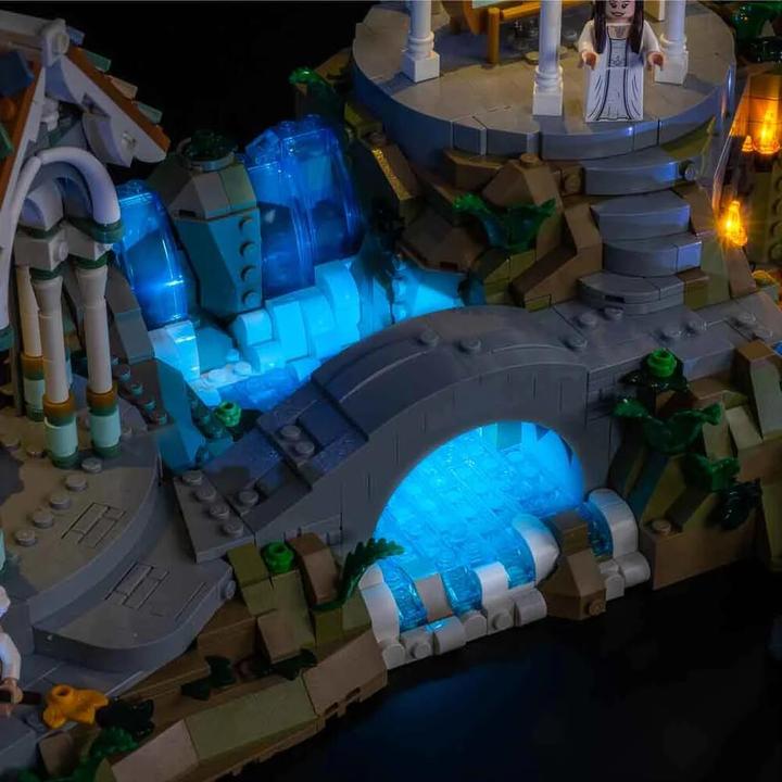 Produktbild Light my bricks LED Licht Set für LEGO 10316 Der Herr der Ringe - Bruchtal