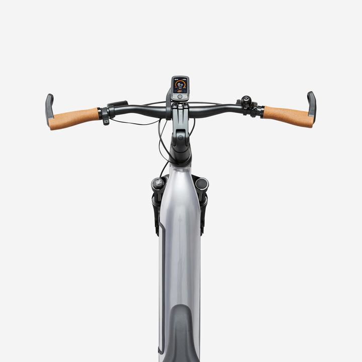 Actual product image Rockrider E-bike trekking bike 28 inch E-ACTV 900 automatic transmission low entry - grey