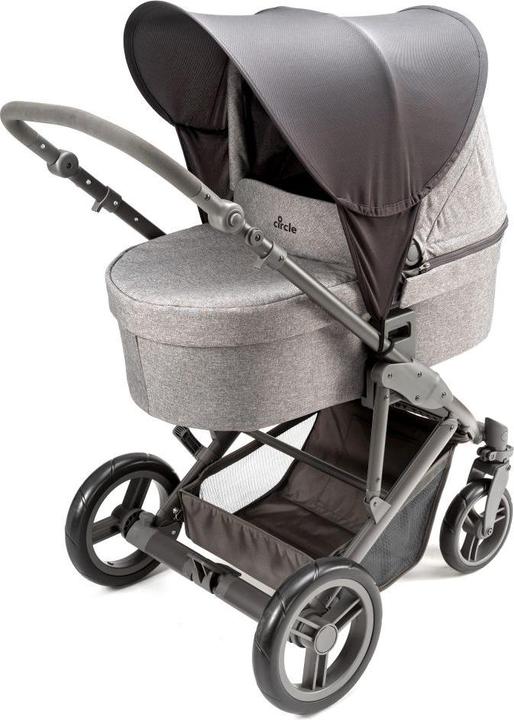 Produktbild Zamboo Sonnenschutz Universal Sonnendach für Kinderwagen und Buggy - Dunkelgrau