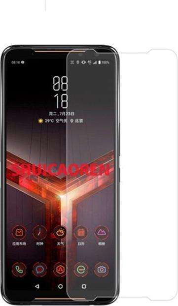 Actual product image MU Budget Protective glass screen protector (1 Piece, Asus ROG Phone II)