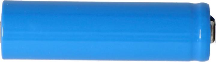 Immagine prodotto AccuCell Batteria ricaricabile IFR 14500 AA con testa non protetta, con tag di saldatura a U (1 pz., 600 mAh, Accumulatore di carica elettrica)