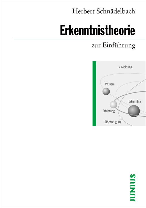 Immagine prodotto Erkenntnistheorie zur Einführung (Tedesco, Herbert Schnädelbach, 2013)