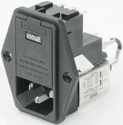 Immagine prodotto Schaffner EMV Filtro antidisturbo Schaffner FN378-6/21