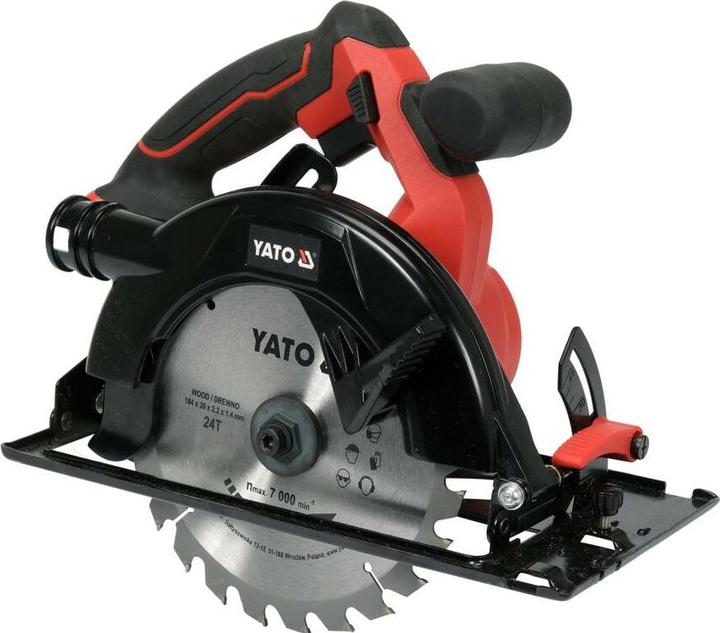 Actual product image Yato Pilarka Tarczowa 18v 185mm Silnik Bezszczotkowy Bez Akumulatora I ładowarki