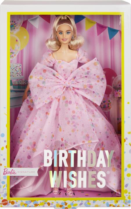 Productafbeelding Barbie Handtekening Verjaardagswensen Pop (blond)