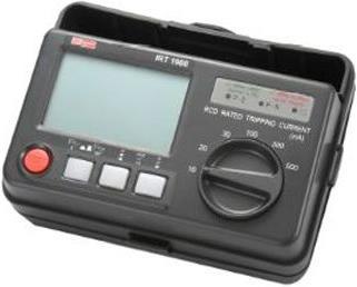 Actual product image Rs Pro Digital RCD Tester, 500 mA trip