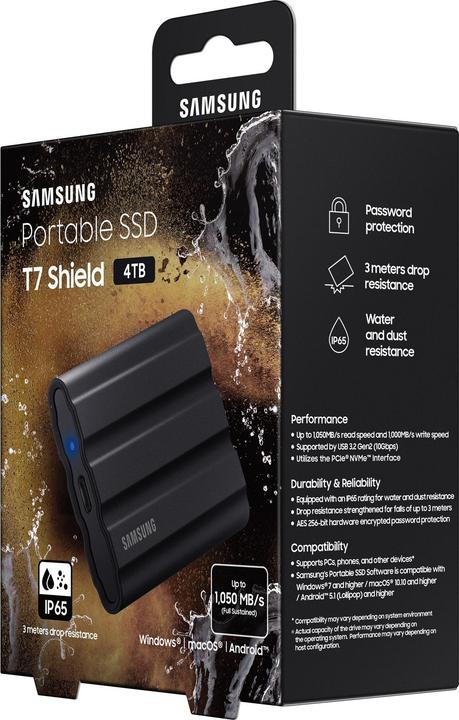 Immagine prodotto Samsung T7 Shield (4000 GB)