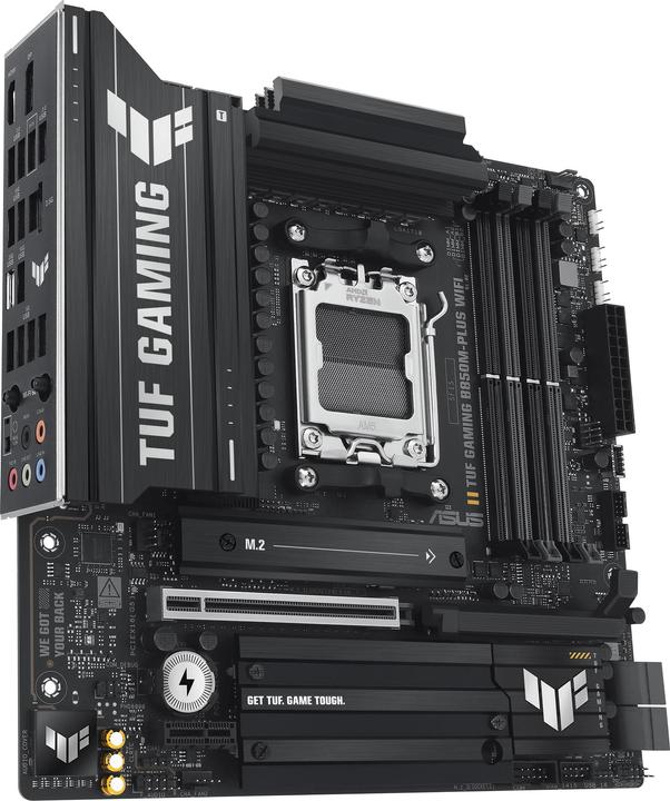 Produktbild ASUS TUF Gaming B850M-Plus Wifi (AM5, AMD B850, mATX)