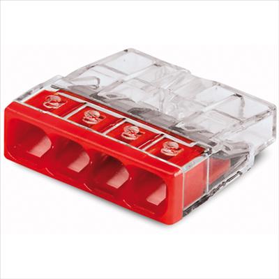 Produktbild Wago 4 Conductor Compact Pushwire Connector