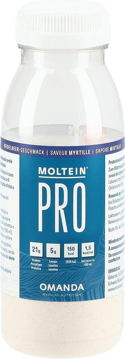 Produktbild Moltein PRO 1.5 Heidelbeeren, 6 x 34 g (Heidelbeere, 6 x)