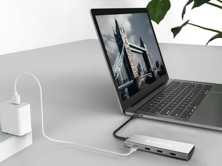 Immagine prodotto Conceptronic 4 Port USB-Hub (USB-C, 4 Porti)