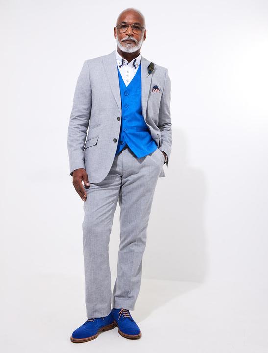 Produktbild Joe Browns Herringbone Linen Blend Suit Trousers (32)