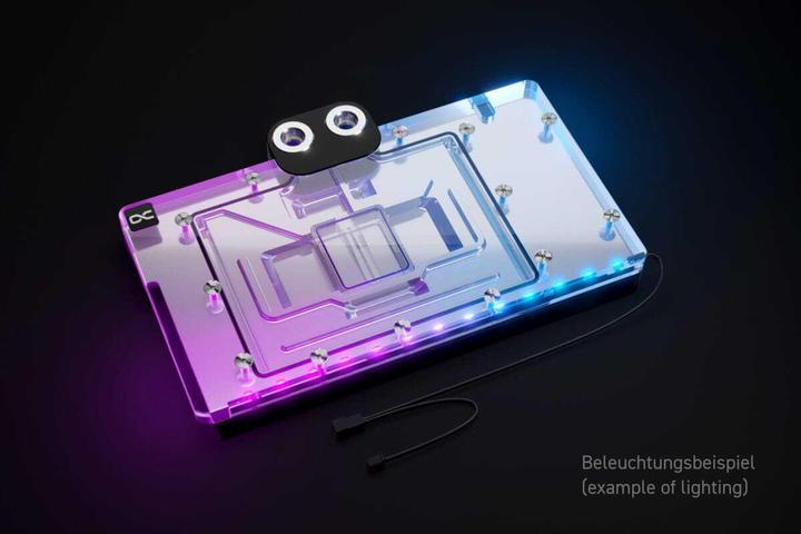 Actual product image Alphacool WAK Core Geforce RTX 4090 Master V.2 with backplate