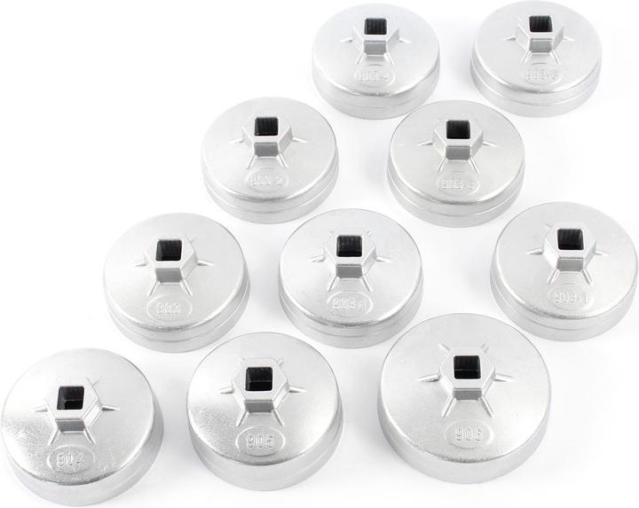 Immagine prodotto XPOtool Set di tappi per filtro olio 23 pezzi chiave per filtro olio 65-101mm cricchetto cambio olio