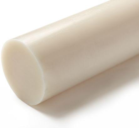 Actual product image Rs Pro Cast nylon 6 plastic rod stock,500x90mm