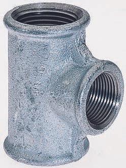 Produktbild Georg Fischer T-Stück verzinkt 1x1x1/2"