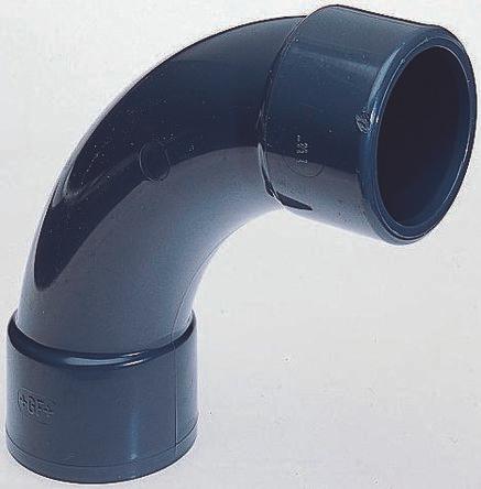Actual product image Georg Fischer George fischer 90deg PVC-U bend,40mm
