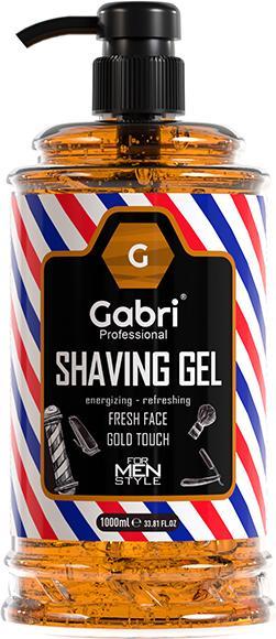 Actual product image Gabri SHAVING GEL GOLD TOUCH - GOLD 1000 ml (Gel, 1000 ml)