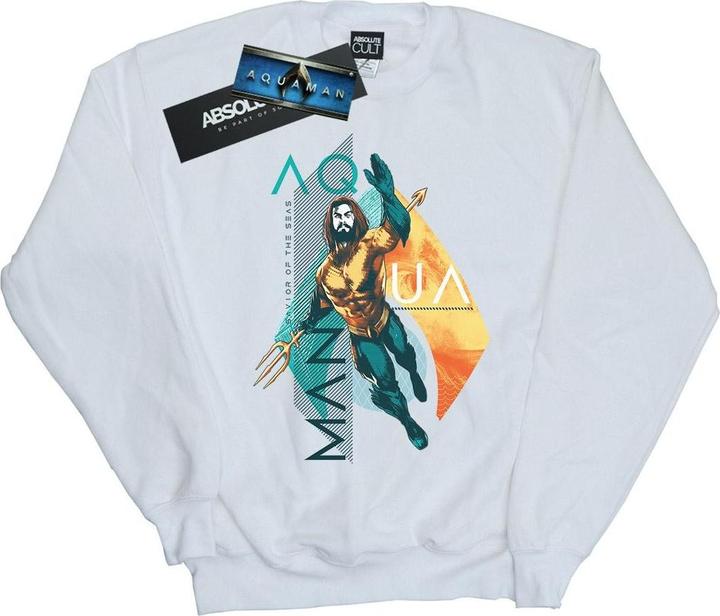 Produktbild Aquaman Tropical Icon Sweatshirt Mädchen (140, 146)