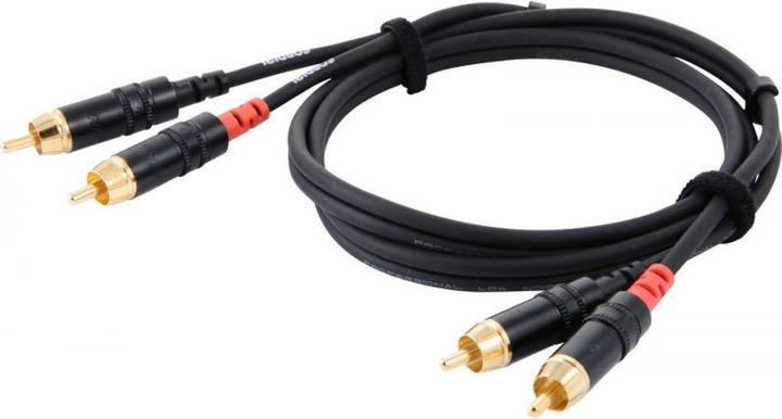 Produktbild Cordial CFU CC Cinch-Verbindungskabel unsymmetrisch (0.90 m, Cinch)