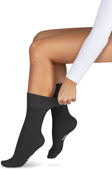 Image du produit Normani 6 paires de chaussettes de santé en bambou avec semelle en éponge (paquet de 6, 43 - 46)