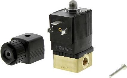 Actual product image Bürkert GP 3 way solenoid valve,1/8in 24Vdc N/C